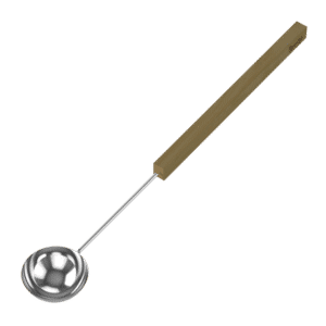 Stainless Steel Ladle with Wooden Handle 446-MD