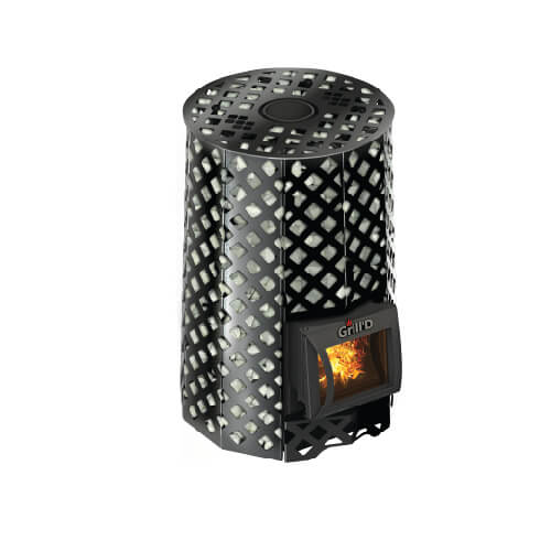 Grill'D Violet Romb Short with Jade StonesWood-Burning Sauna Heater / Stove