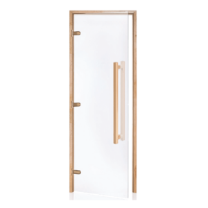 Alder Frame Door with Long HandleClear Glass690x2090mm(27 1/8" x 82 1/4")Left Hand Opening