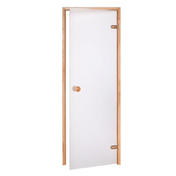 Alder Frame Door Frosted Glass690x1890mm(27 1/8" x 74 3/8")Right Hand Opening