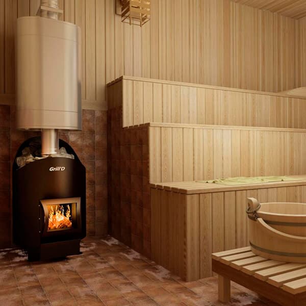 Grill'D Aurora 160 ShortWood-Burning Sauna Heater / Stove