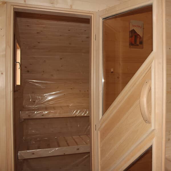 Oval 4x2 meters(13' 1 1/2" x 6' 6 1/2")Outdoor Barrel Sauna