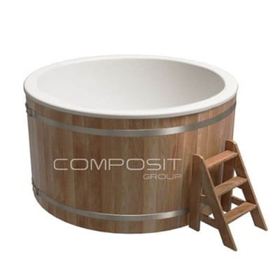 Classic Round Polar Spa Tub with Liner