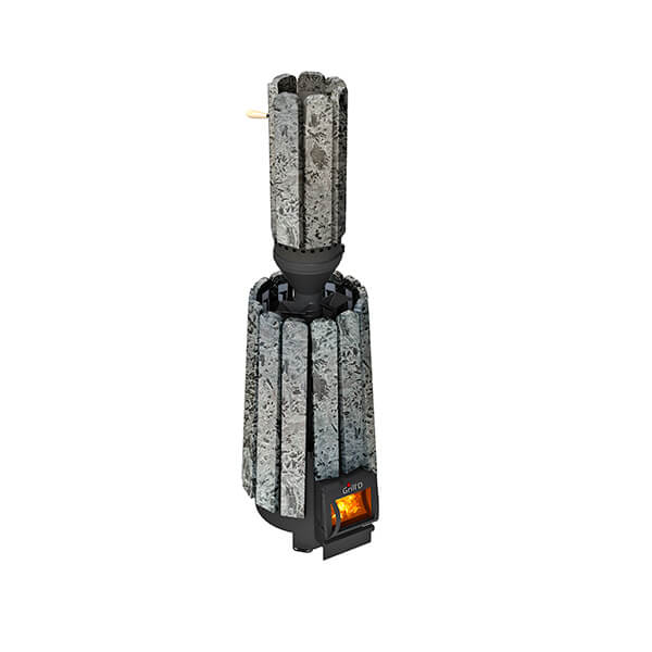 Grill'D Premium Facing Stone Kit for Cometa Vega WindowWood-Burning Sauna Heater / Stove